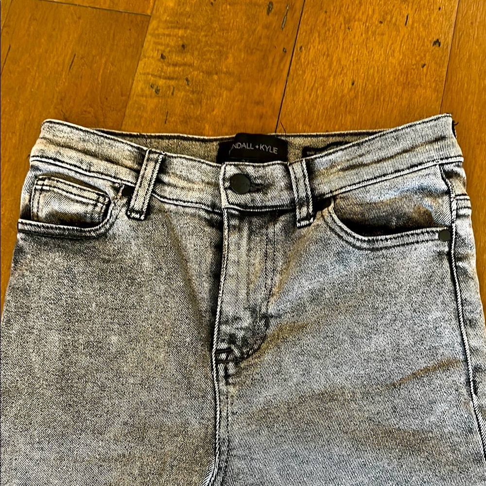 Black wash jeans